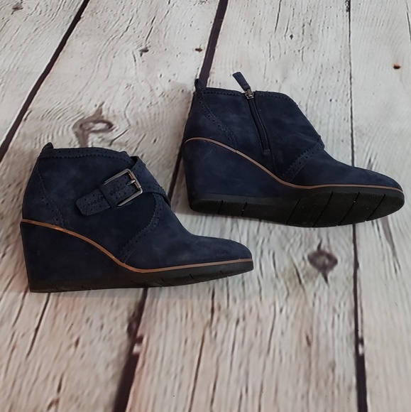 franco sarto arielle wedge bootie